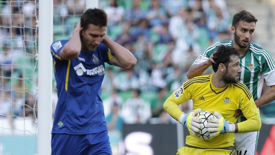 Dani Giménez, guardián de los sueños europeos del Betis