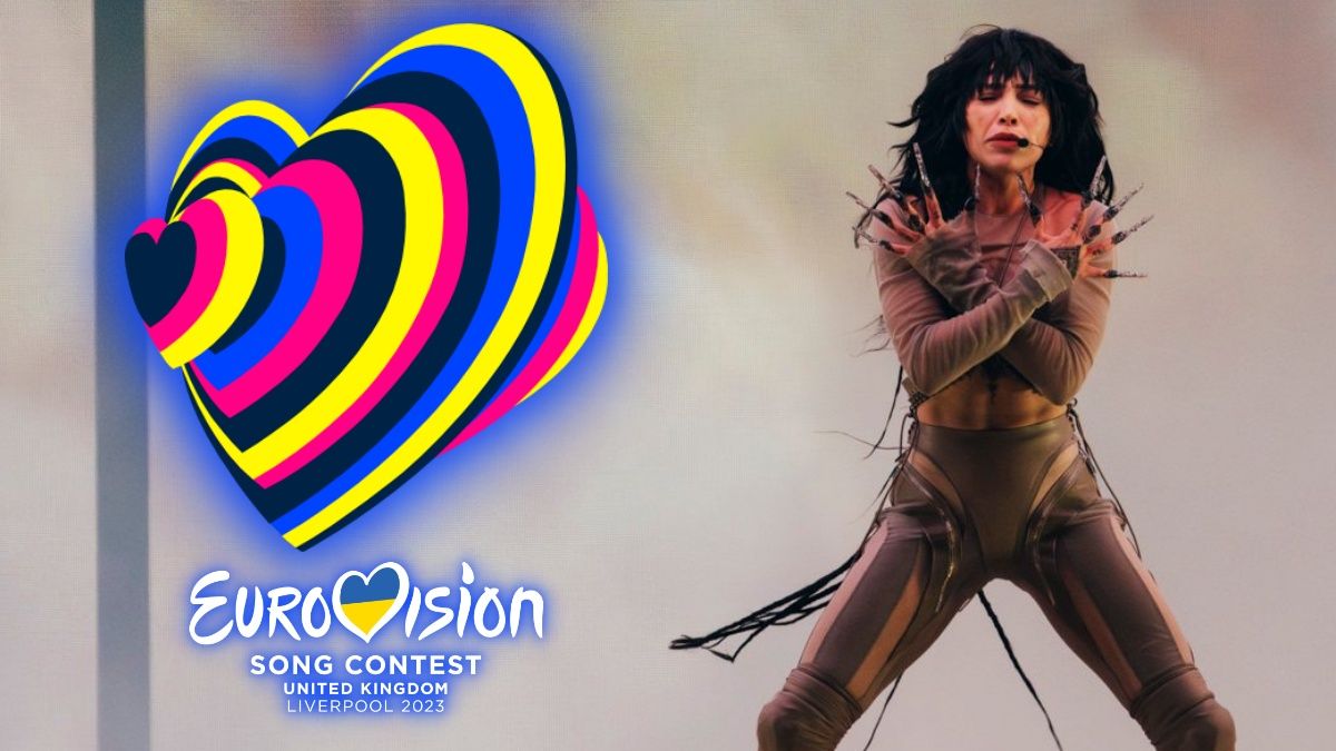 Loreen en el escenario de Eurovisión 2023