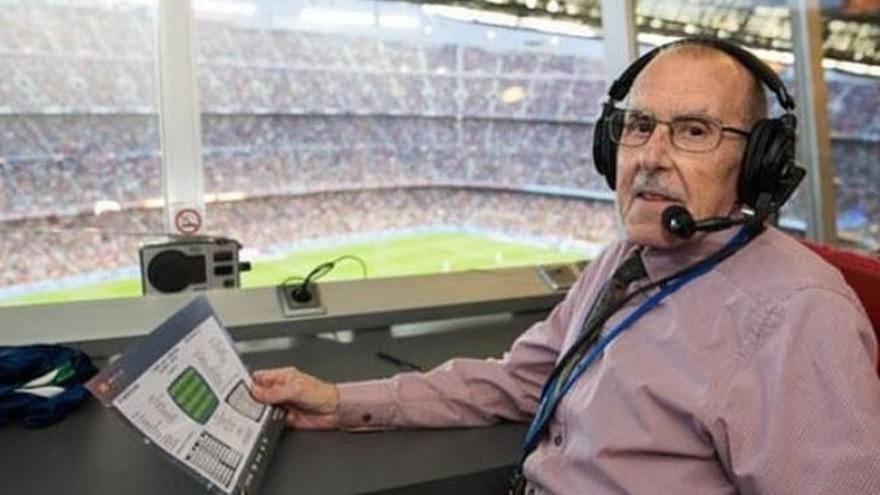 Manel Vich, en una imagen reciente en el Camp Nou.