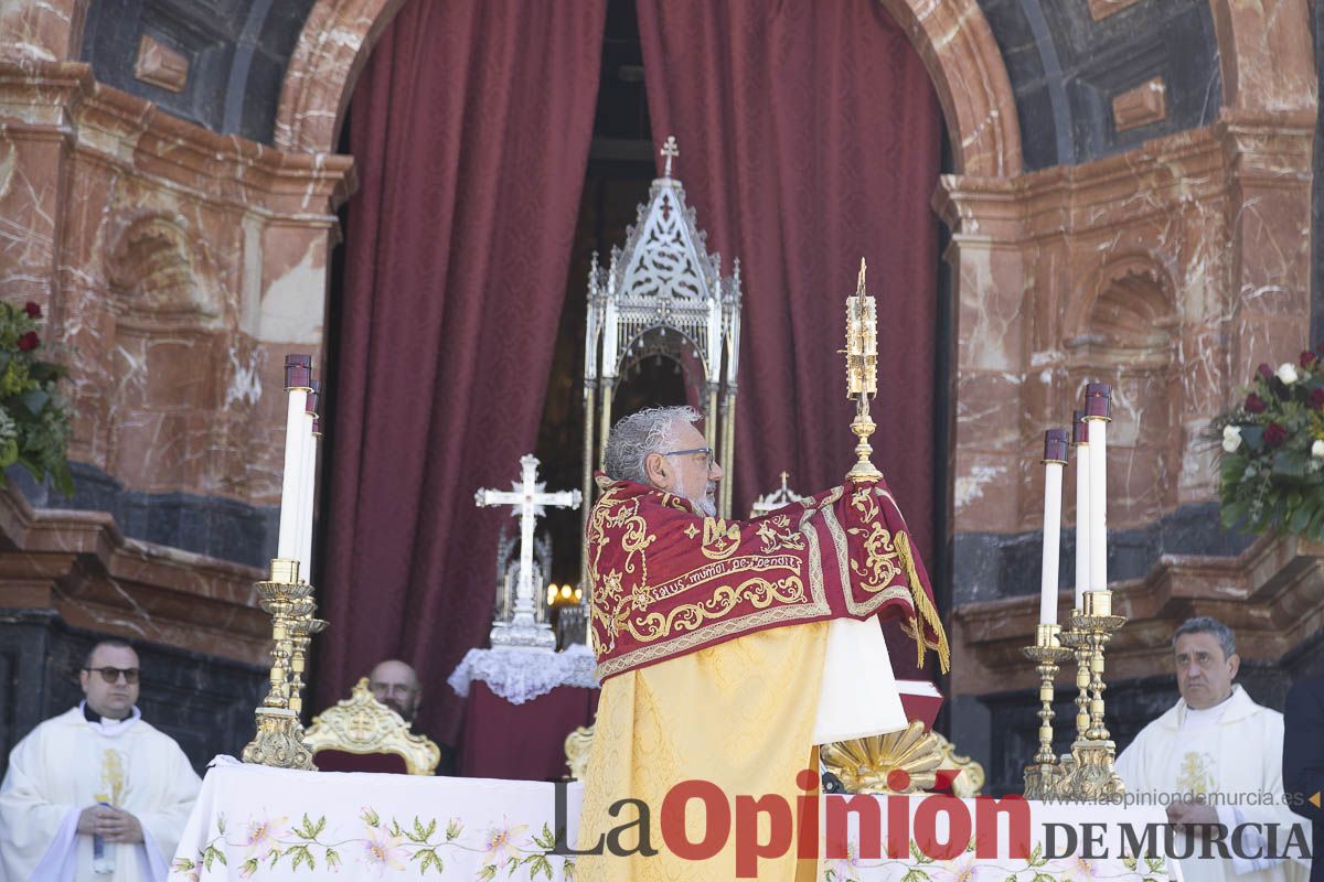 Así se ha vivido la misa ofrenda a la Vera Cruz del Bando Moro de Caravaca