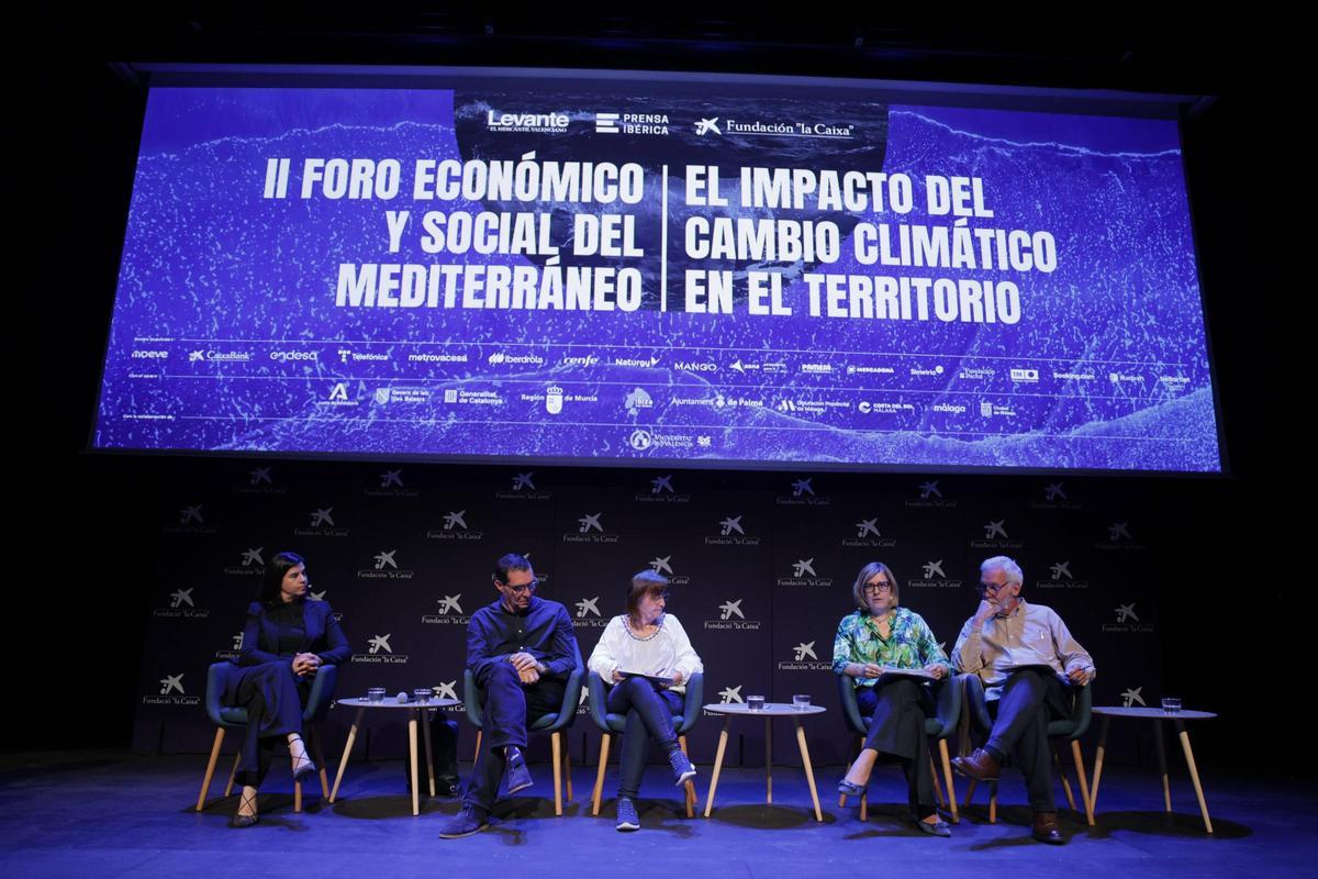 Samira Khodayar, Jorge Olcina, María José Estrela, Arantxa Fidalgo y Oriol Nel.lo.