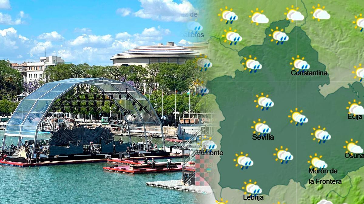 Previsión del tiempo de 12.00 a 00.00 horas.