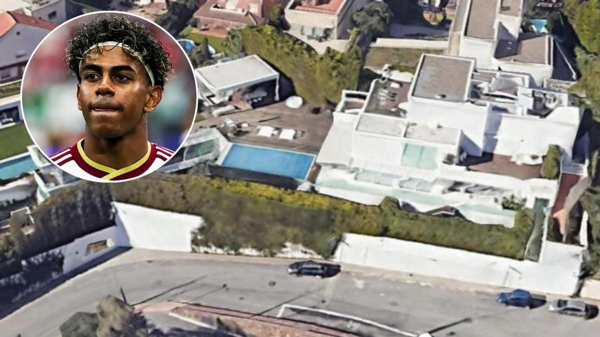 Lamine Yamal enseña su ya antigua casa antes de mudarse a la nueva