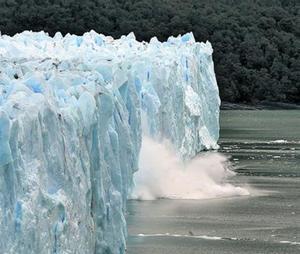 Les glaceres, com el Perito Moreno, amenaçades per l’escalfament.