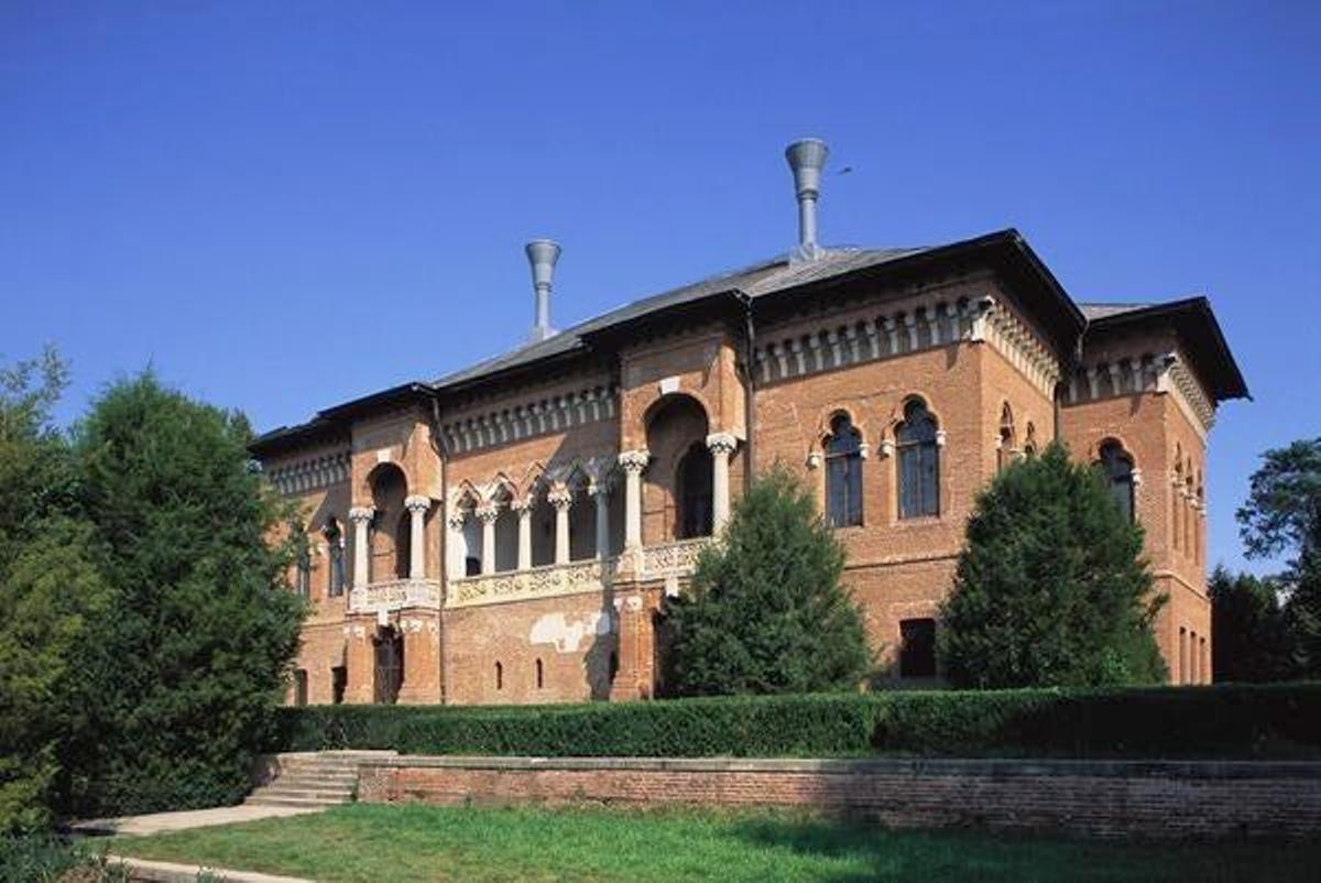 El Palacio de Mogosoaia es una mecla de estilos: Bizantino, del Renacimiento italiano y Valaco