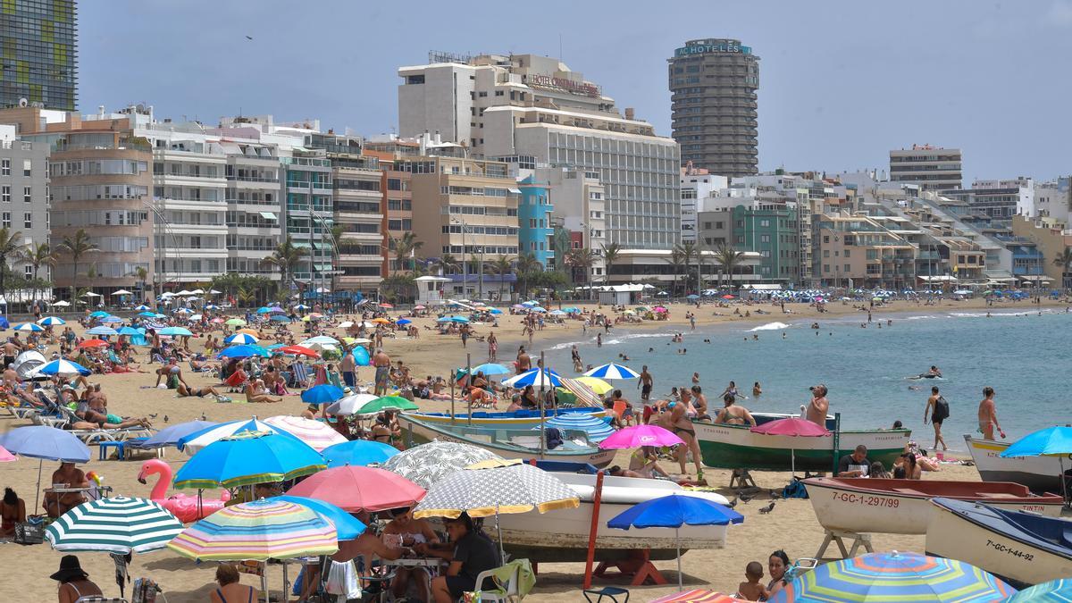 Playa de Las Canteras.