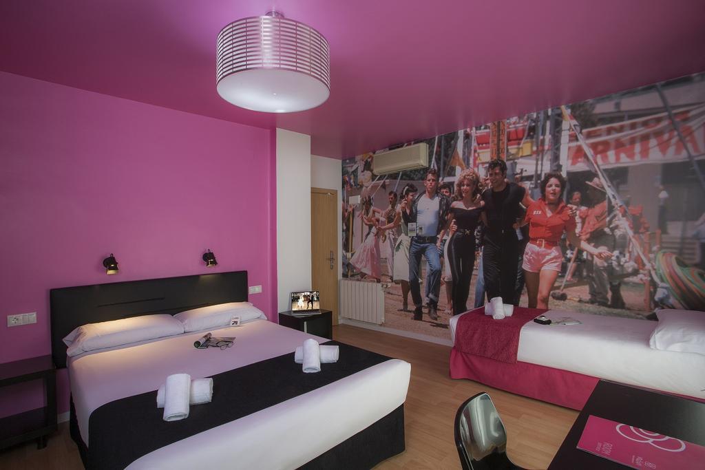 Habitación 'Grease' del Casual del Cine Valencia.