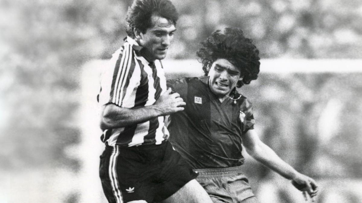 Goico lesionó de gravedad a Maradona