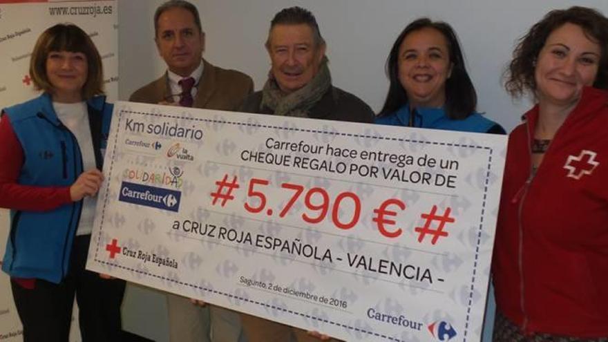 Carrefour dona 5.790 euros a favor de la infancia en situación vulnerable