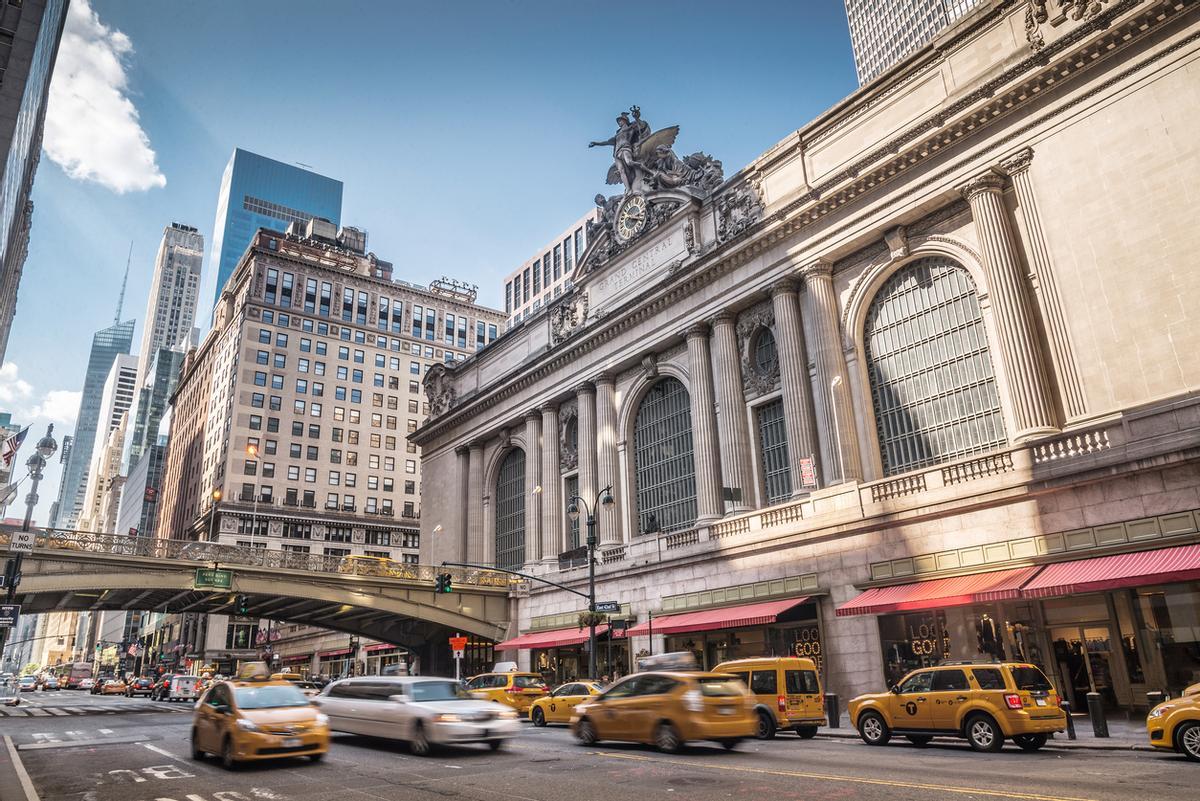 Es la principal estación de trenes de la ciudad de Nueva York.
