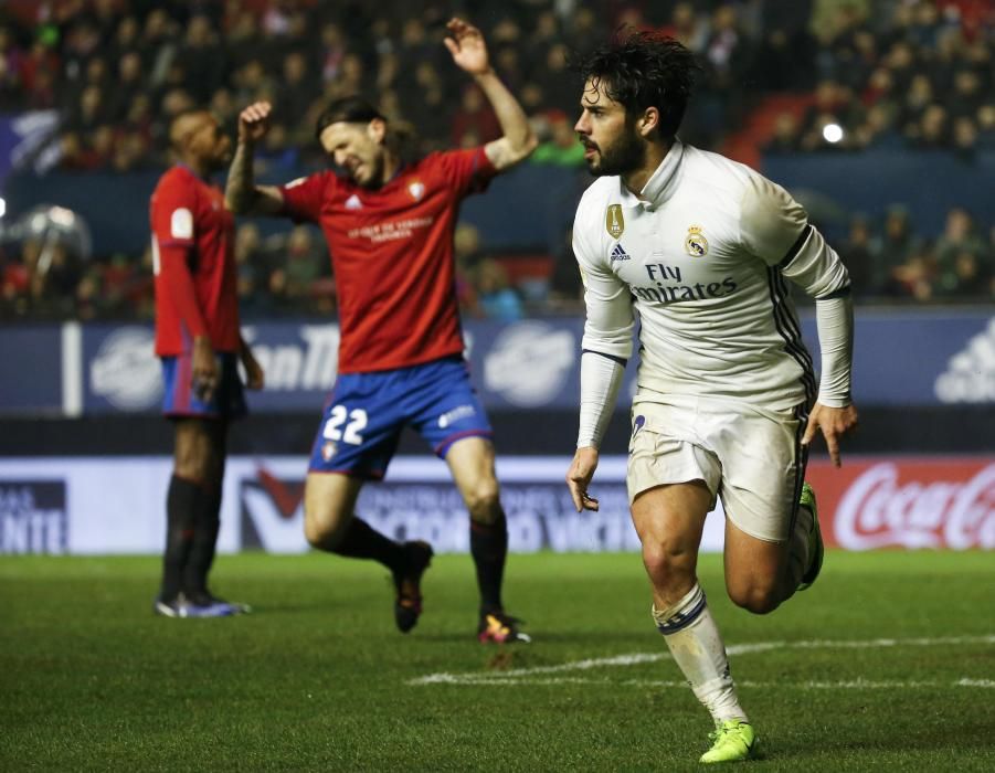 Las imágenes del Osasuna-Real Madrid.