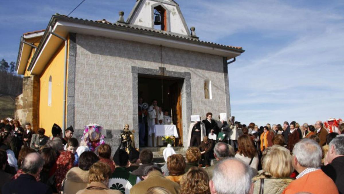 Misa de San Antón en San Mamés.