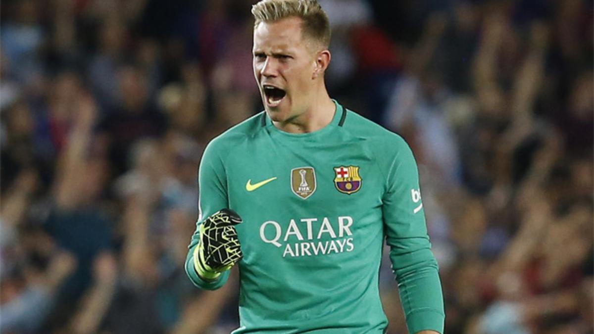 Marc-André Ter Stegen, portero del FC Barcelona