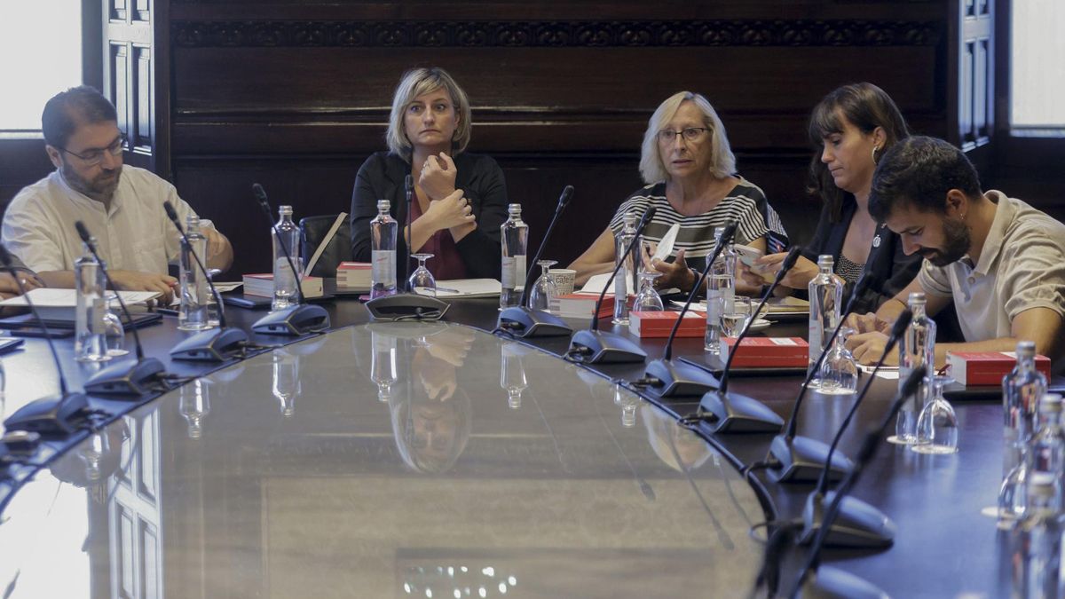 Reunión de la mesa del Parlament