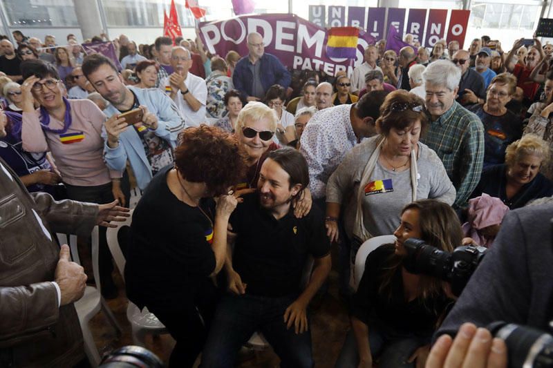 Mitin de Pablo Iglesias en València