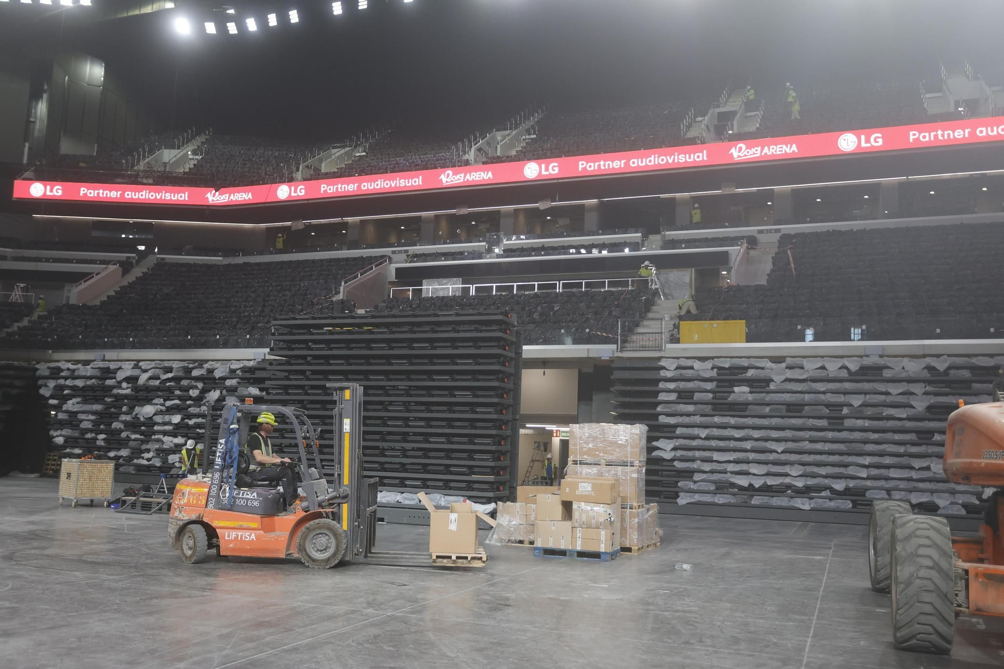 Obras del Roig Arena: Presentación del proyecto de innovación tecnológica