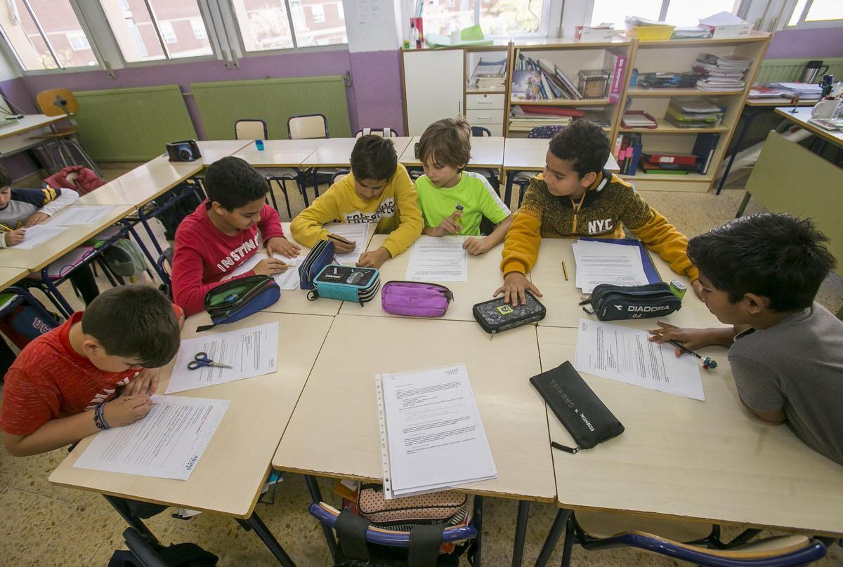 Enseñanza por proyectos en un colegio de la provincia