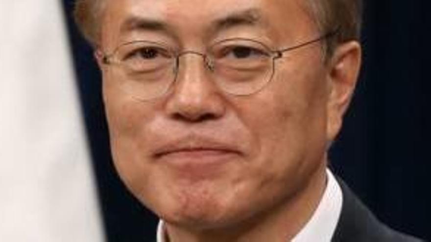 Moon Jae-in, president de Corea del Sud