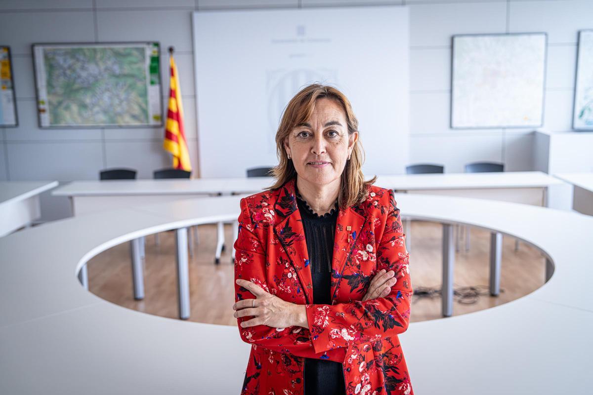 La consellera de Territori y portavoz del Govern, Sílvia Paneque.