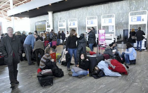La huelga en el Aeropuerto de Zaragoza