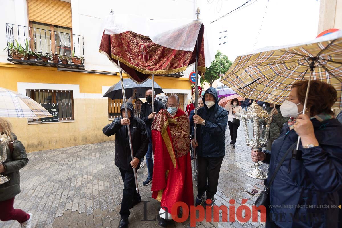 Cruz de impedidos en las Fiestas de Caravaca