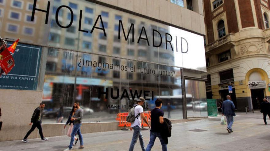 Oficinas de Huawei en Madrid.