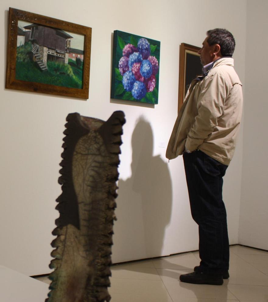 Visitantes en el Museo de Severo Ochoa. | LUISMA MURIAS