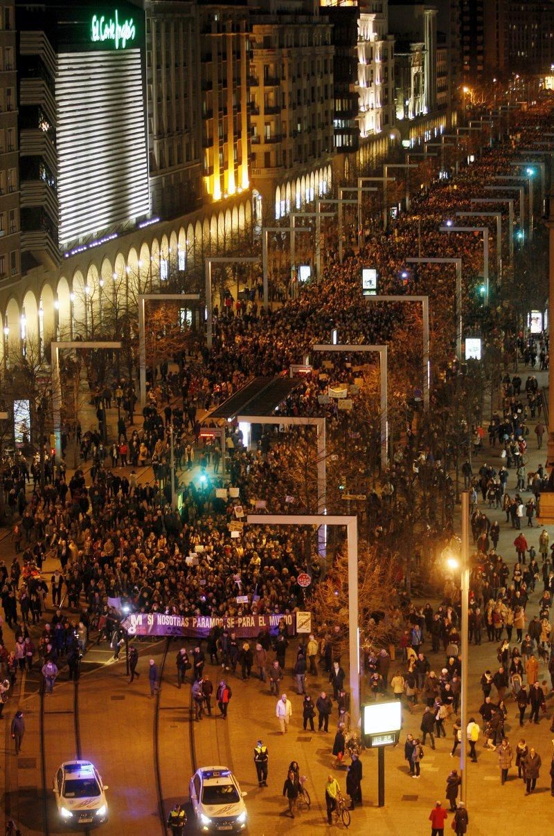 El Día Internacional de la Mujer en Zaragoza