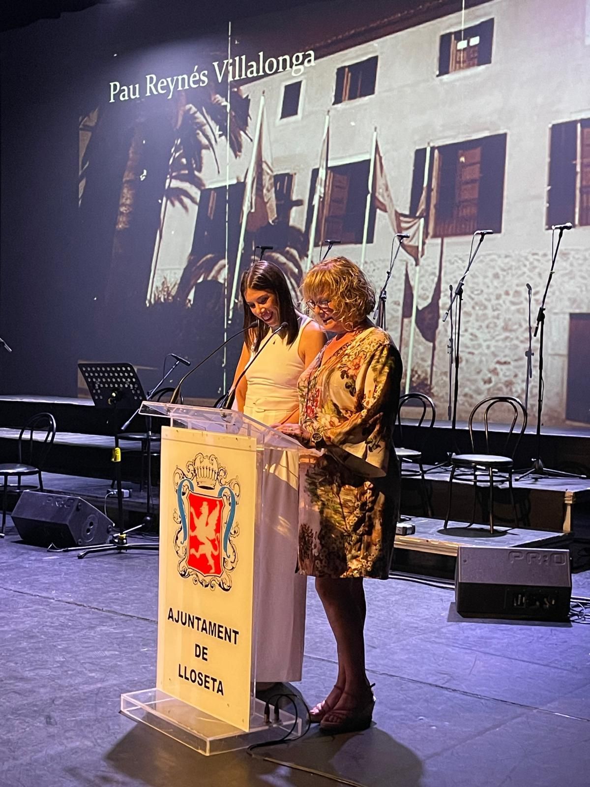 Así fue el homenaje a Pau Reynés en el Teatre Lloseta