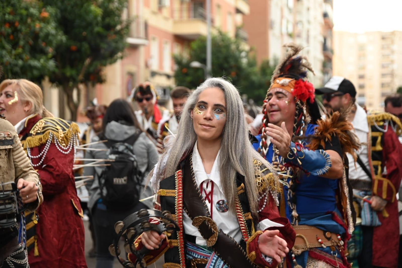 GALERÍA | Las Candelas de Santa Marina preludian el Carnaval de Badajoz