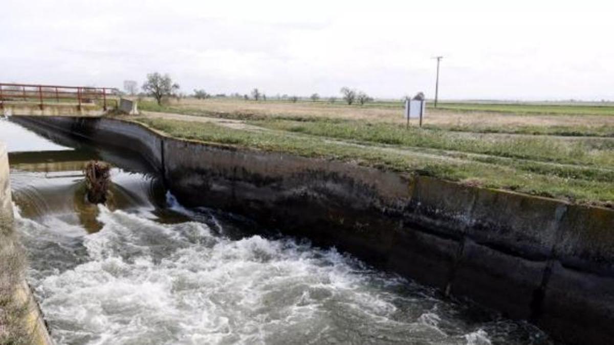 El canal d'Urgell en una imatge d'arxiu
