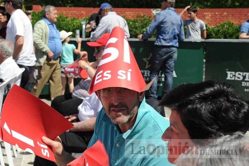 Pedro Sánchez en Murcia