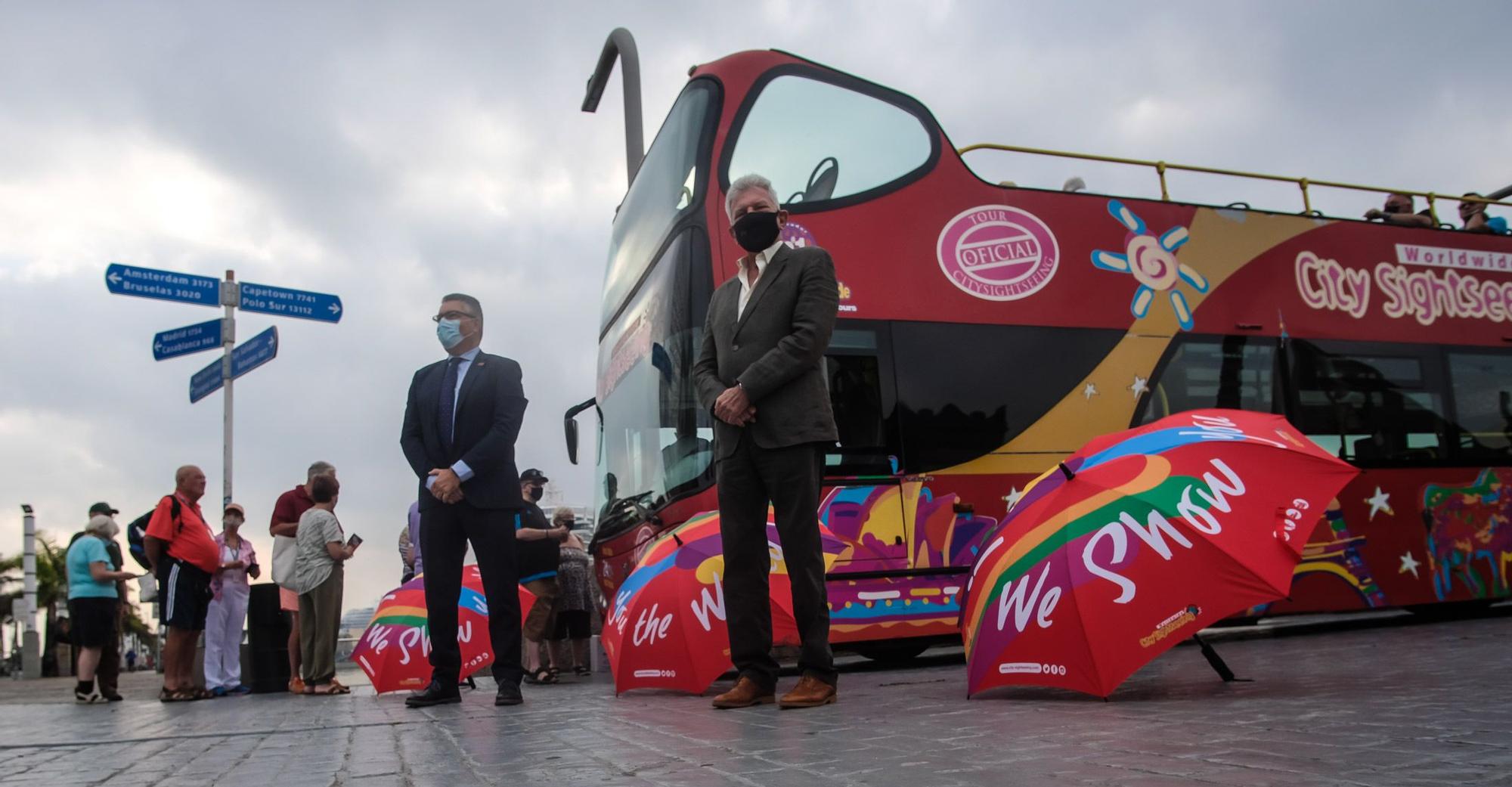 La guagua turística regresa a Las Palmas de Gran Canaria