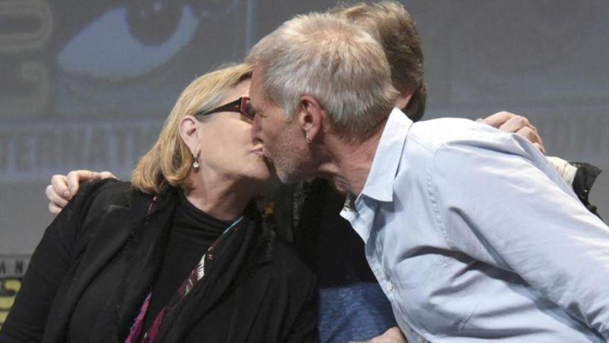 Carrie Fisher tuvo un romance con Harrison Ford