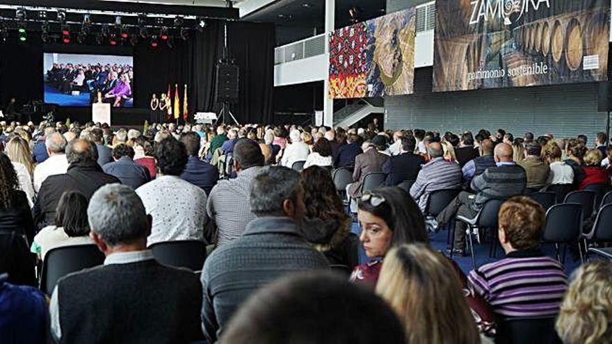 Discurso institucional protagonizado por el presidente de la Diputación, Francisco José Requejo.