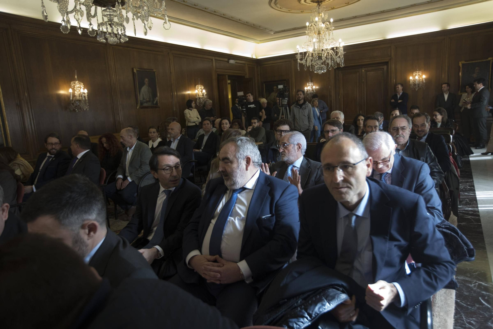 EN IMÁGENES: Así ha sido la visita a Avilés de Óscar Puente, ministro de Transportes y Movilidad Sostenible