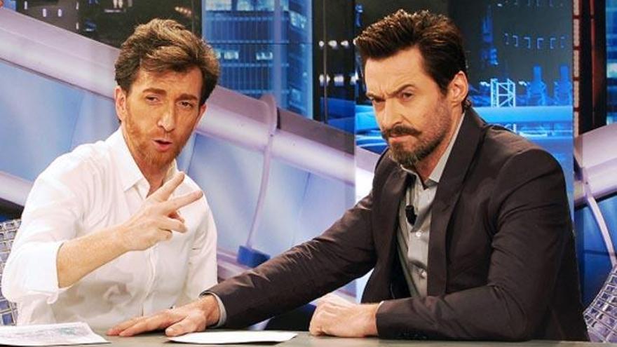 Jackman con Pablo Motos.