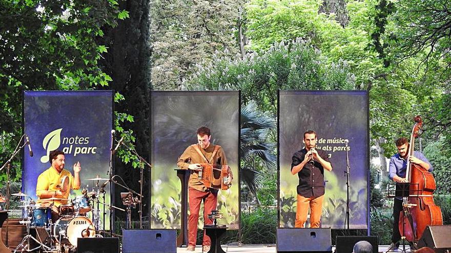 Un dels concerts de la cinquena edició de «Notes al Parc». | AJUNTAMENT DE GIRONA