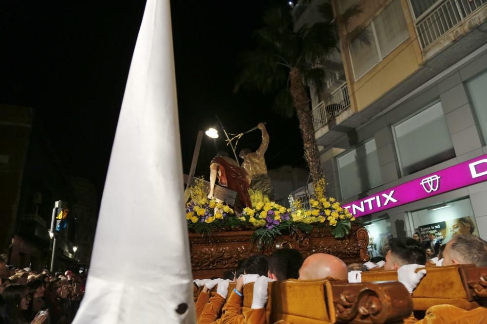 La Esperanza y el Cristo de la Caída protagonizaron el Encuentro en la Vía Doloresa de la Semana Santa de Torrevieja