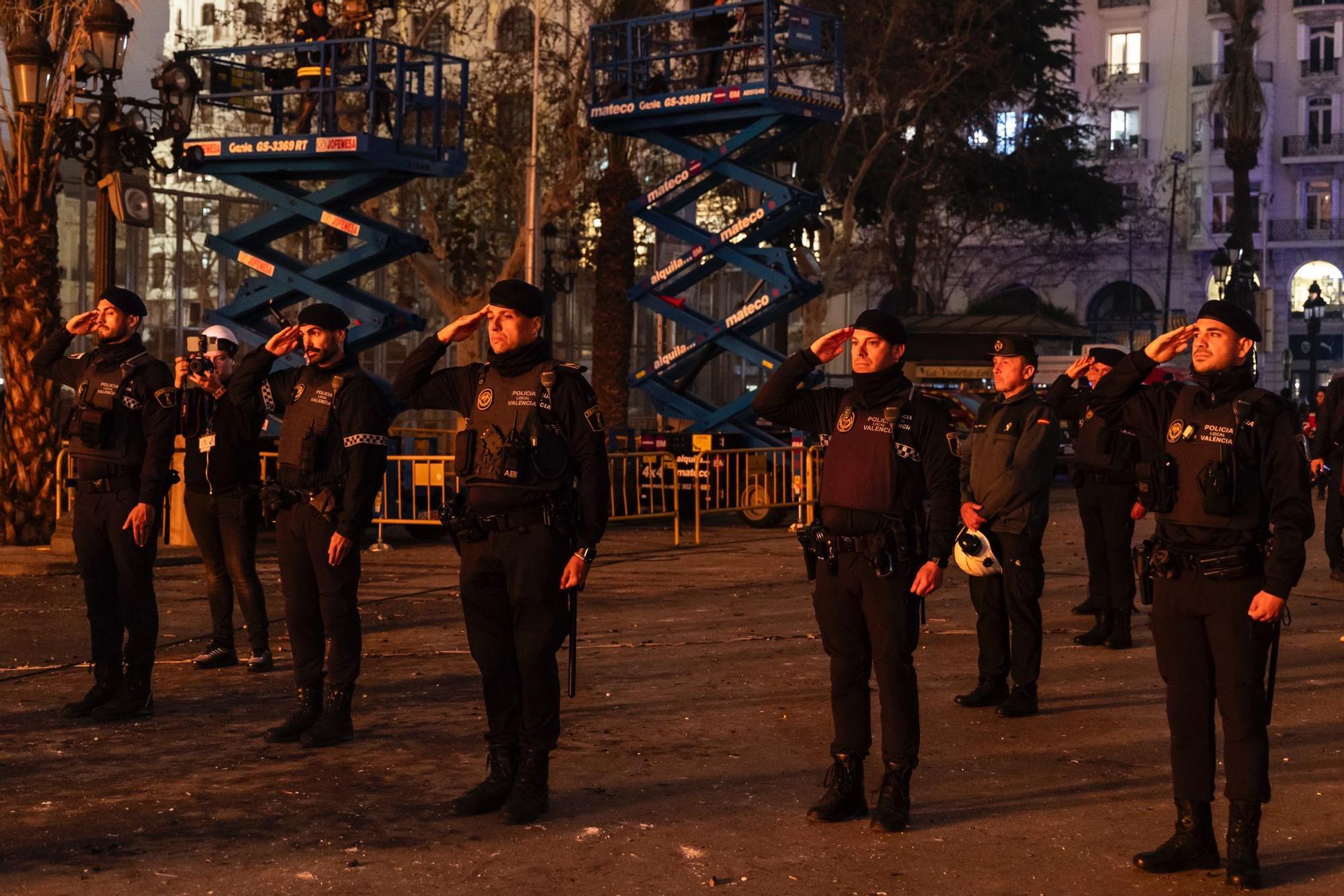 Así ha ardido la falla municipal de 2024