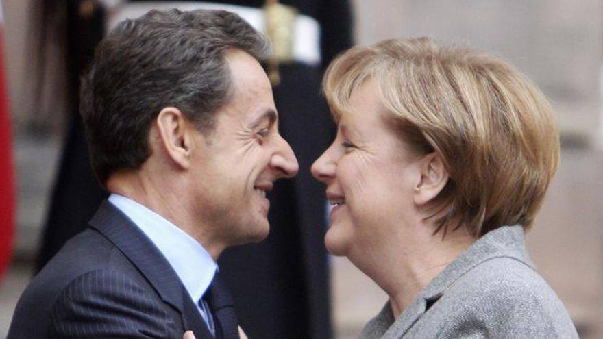 Sarkozy y Merkel abren el lunes una semana crucial para la zona euro