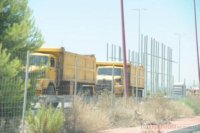 Rodaje de Terminator en Corvera.