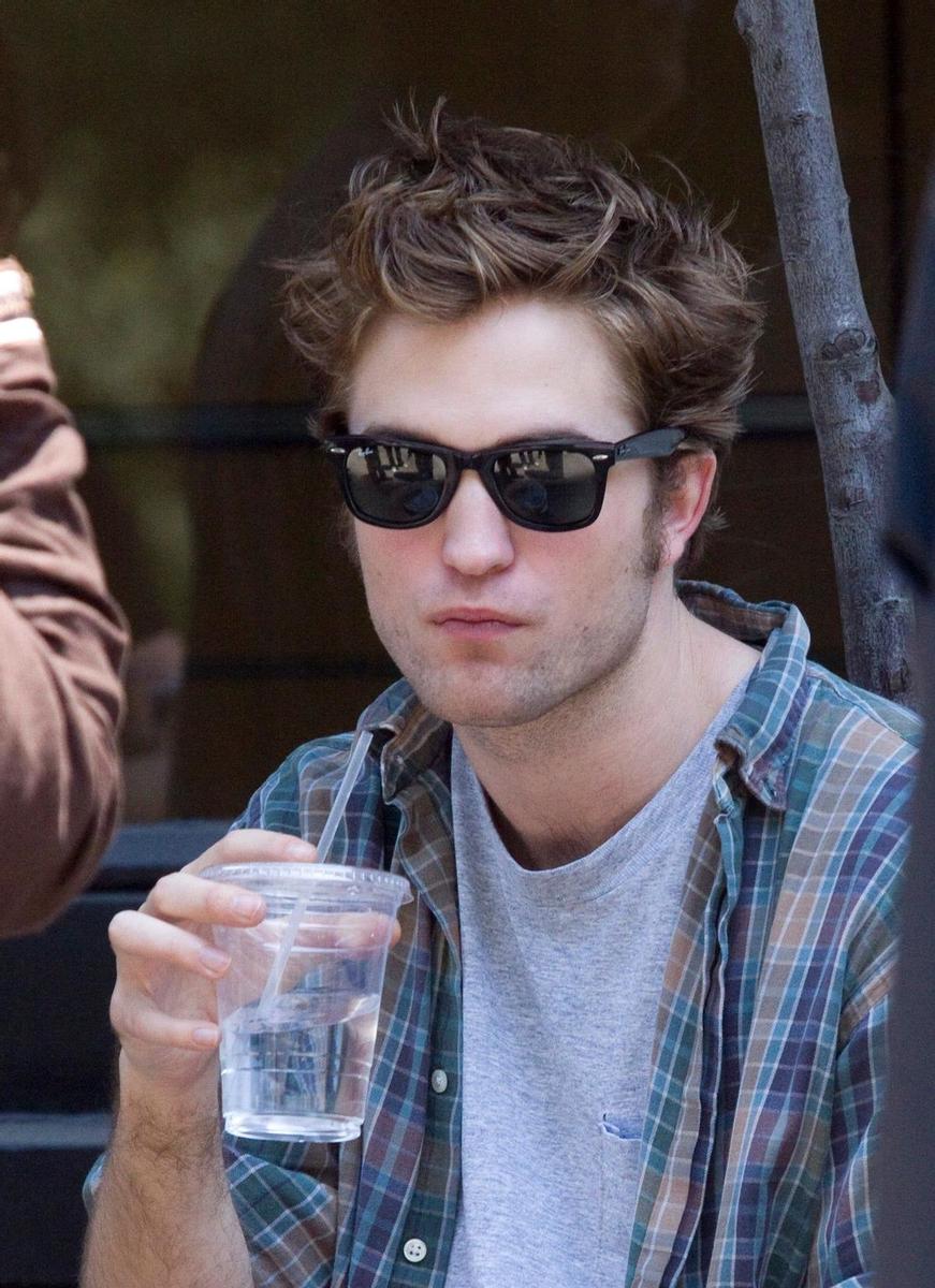 Robert Pattinson rodando Remember me'