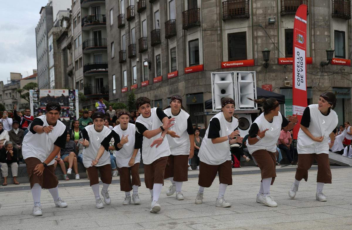 'Vikul' conquista a los espectadores en Porta do Sol