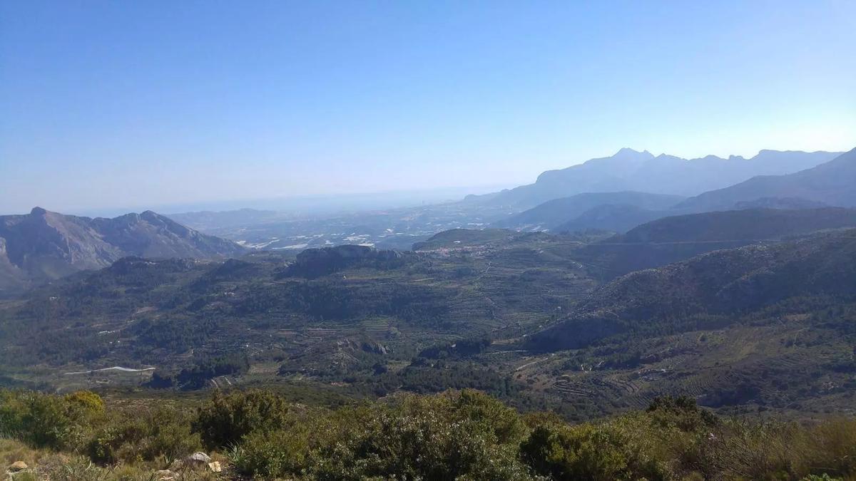 Las vistas de los terrenos son espectaculares.