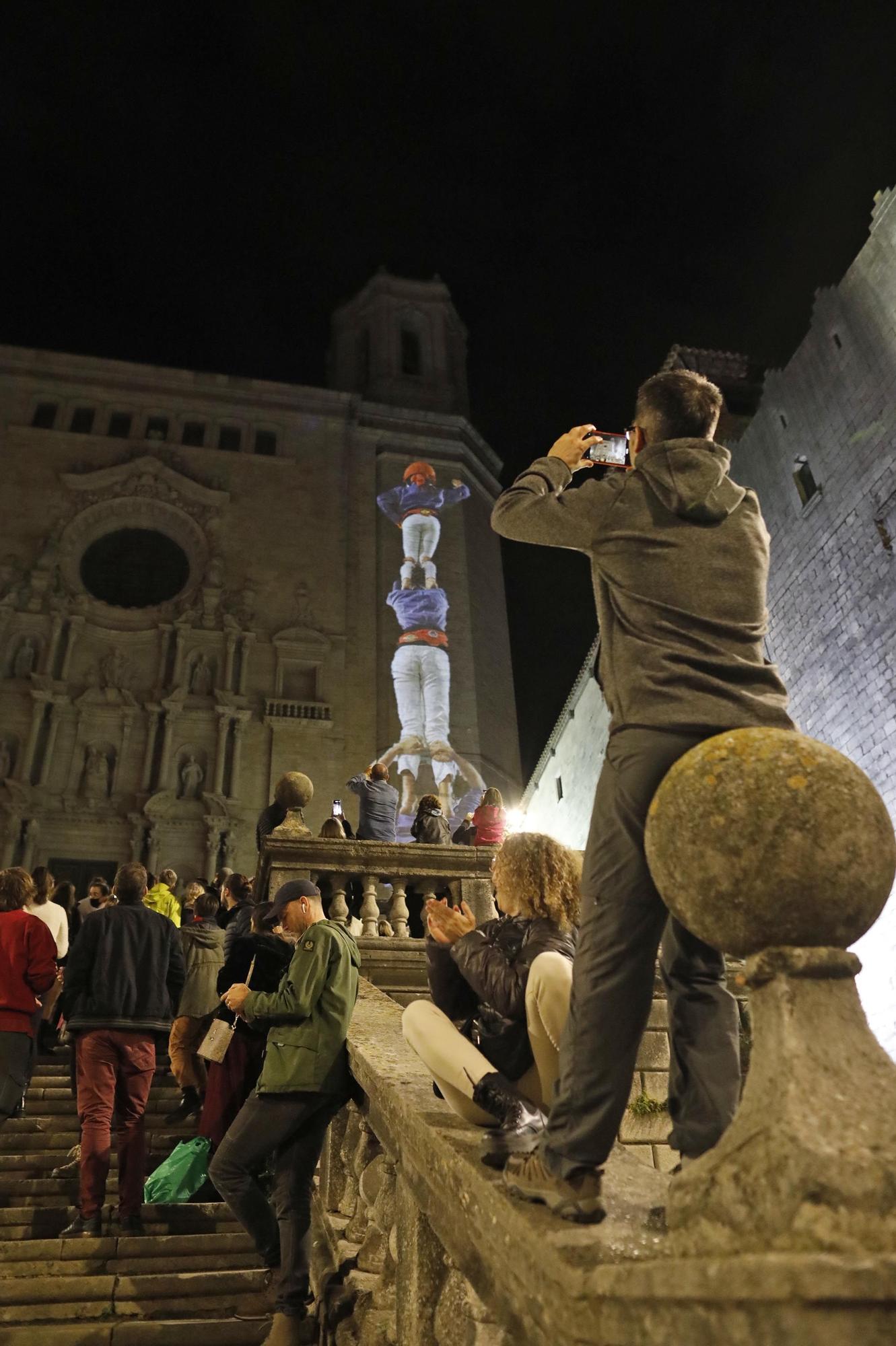 Actuació dels Marrecs de Salt a la catedral per les Fires de Girona