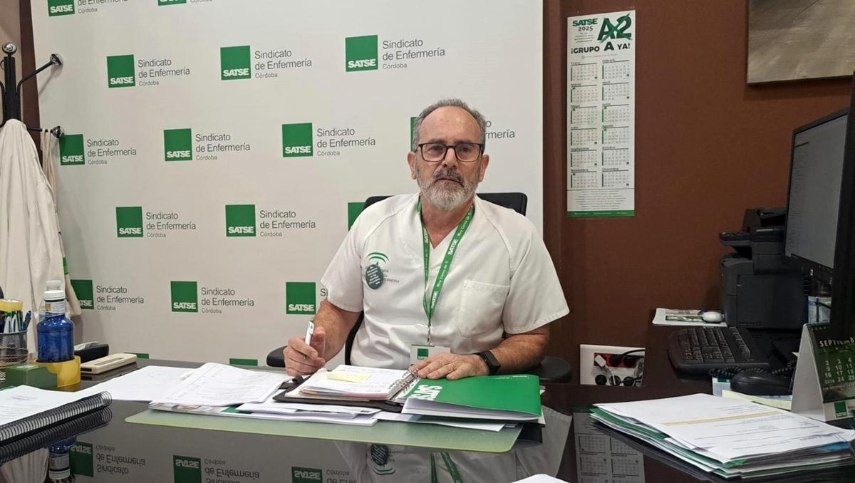 Rafael Osuna, secretario provincial de Satse Córdoba.