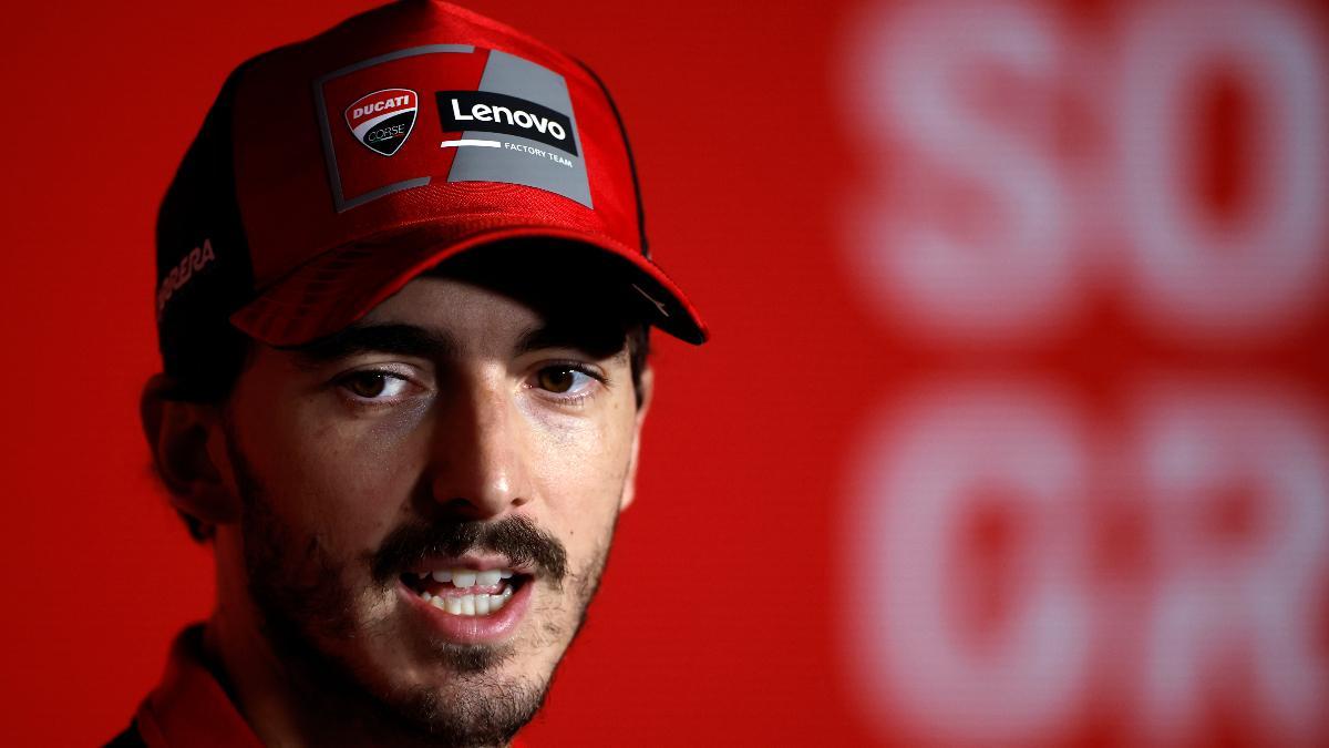 El piloto italiano de Ducati Lenovo Team, Pecco Bagnaia