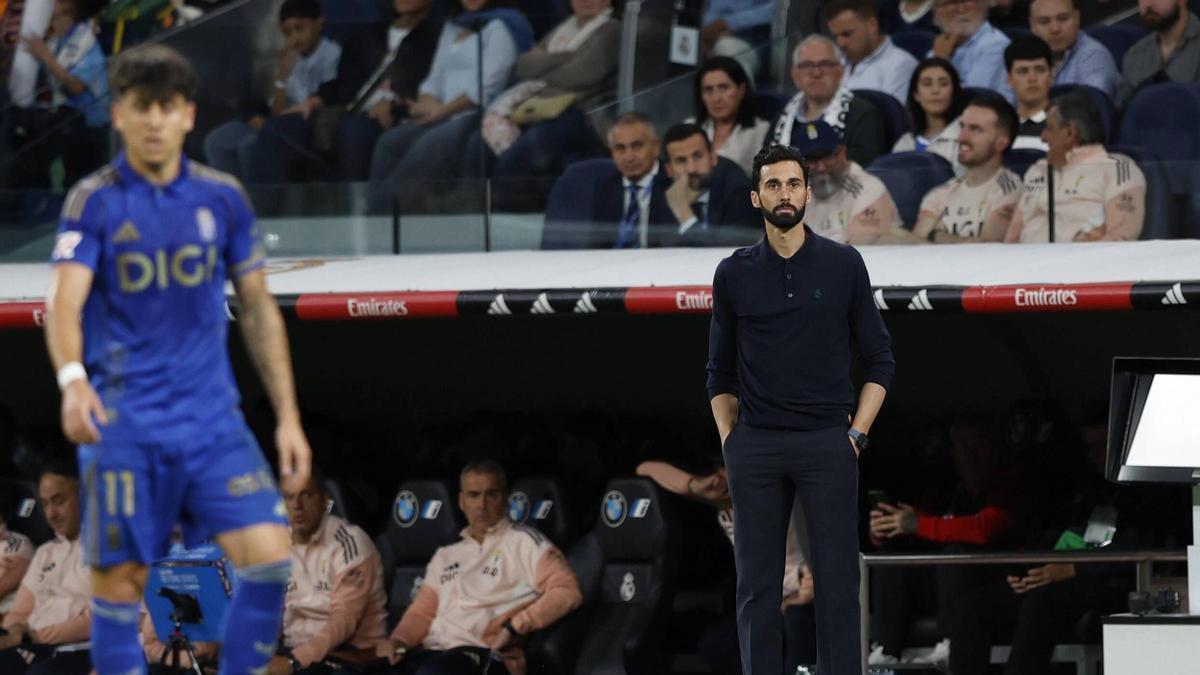 Arbeloa se la devuelve a Mbappé: "Si no pudo estar hace cuatro días no puede ser titular"