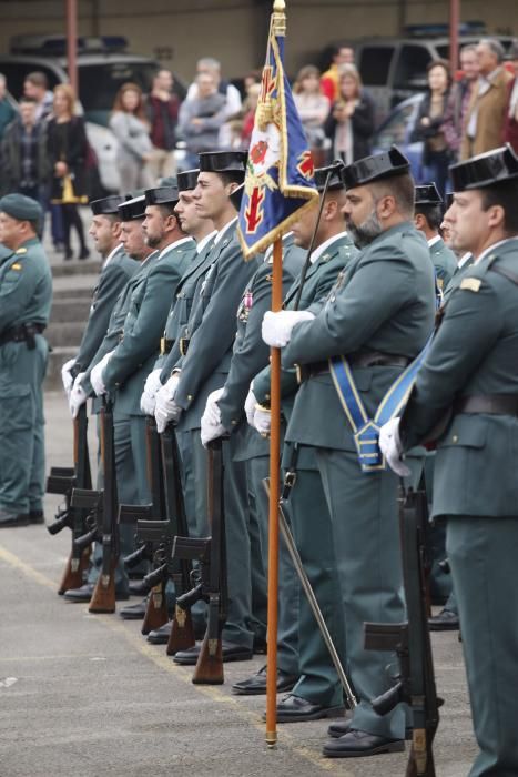 Fiesta de la Guardia Civil el día de su patrona en Gijón